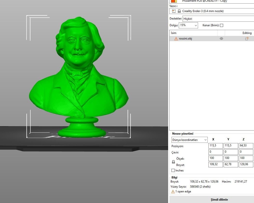 Gioachino Rossini 3D print model_1