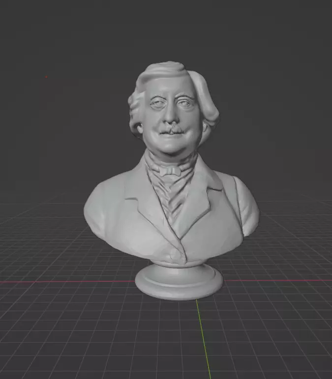 Gioachino Rossini 3D print model_0