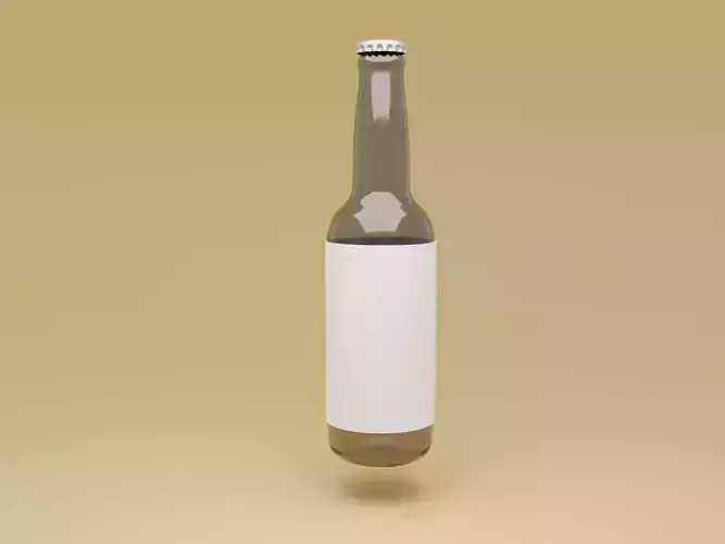 Mockup Bottle Beer