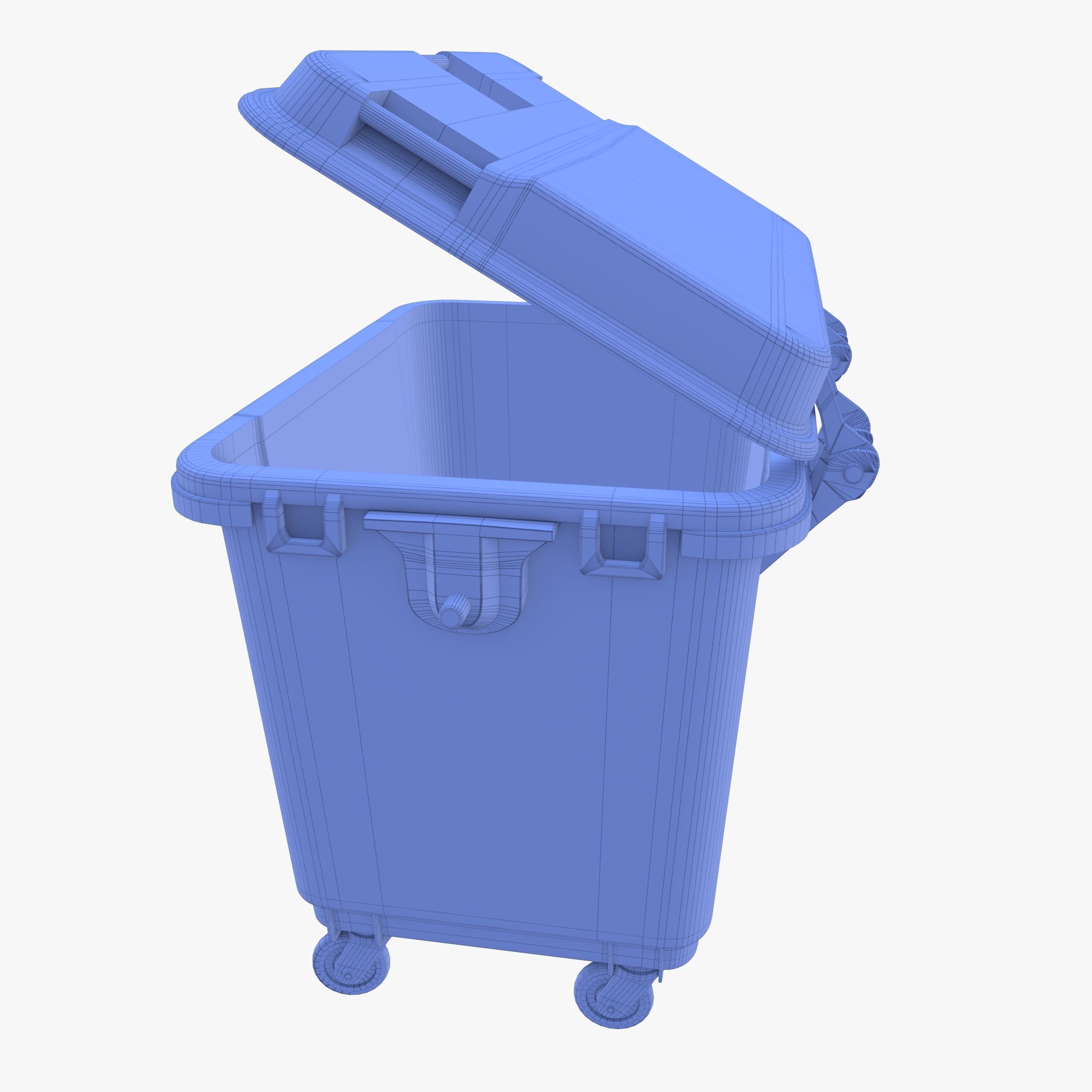 Dumpster v2 3D model_14