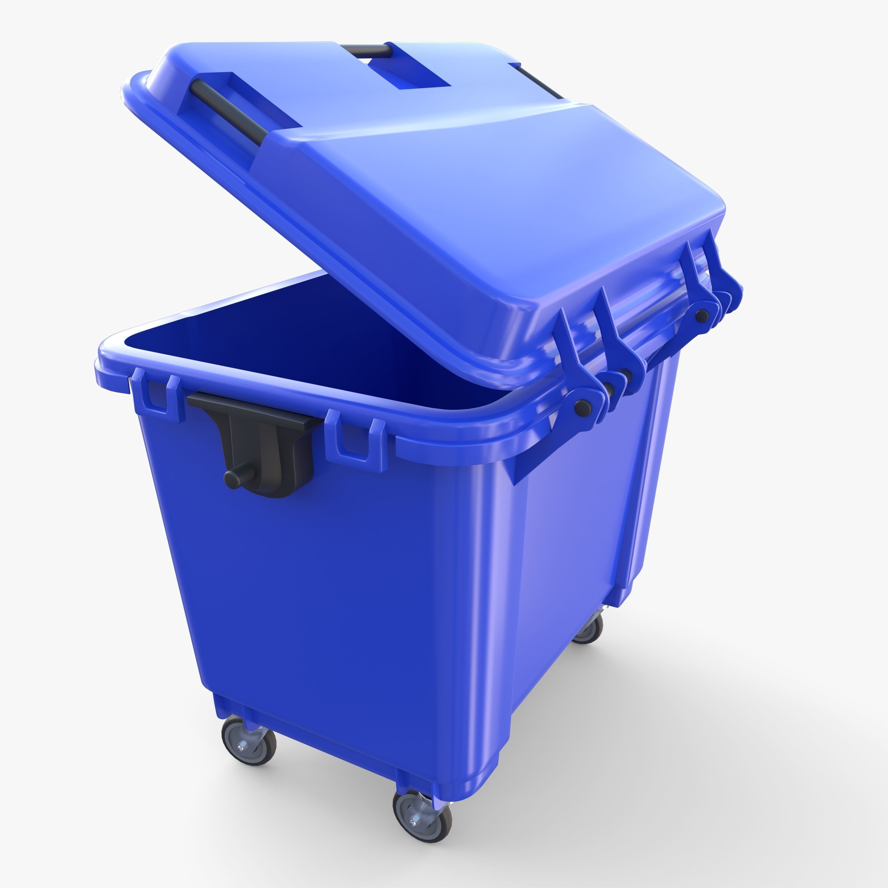 Dumpster v2 3D model_2