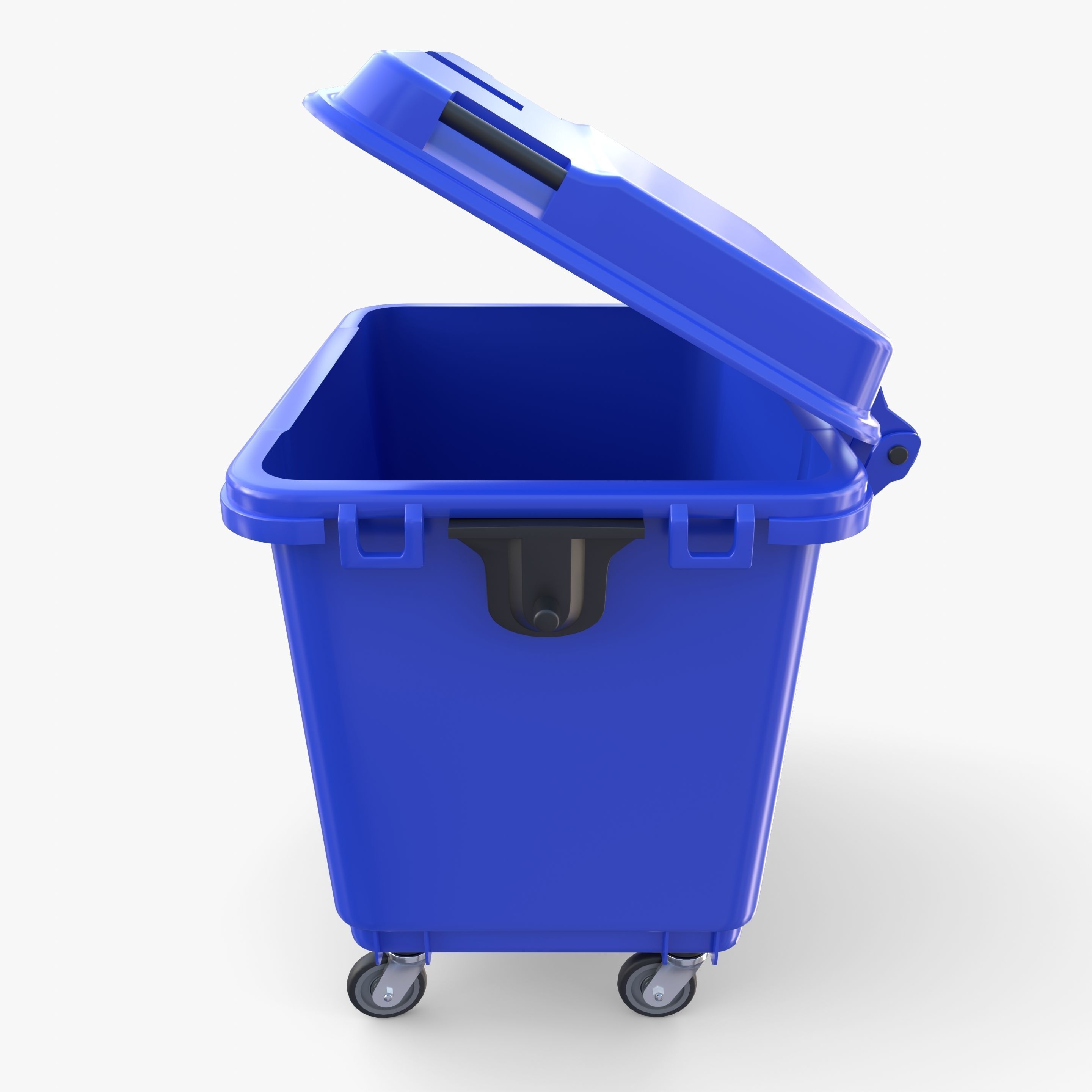 Dumpster v2 3D model_1