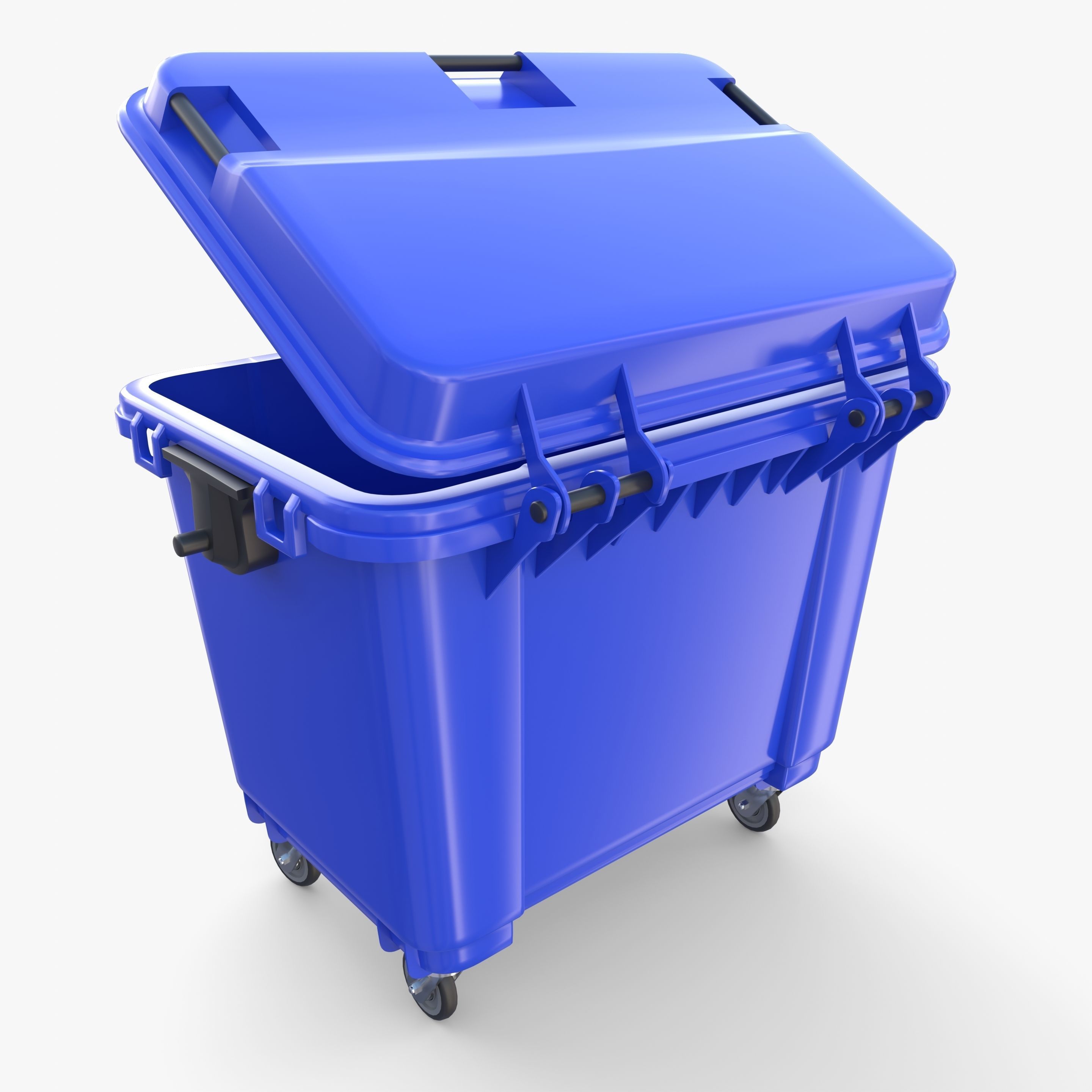 Dumpster v2 3D model_3