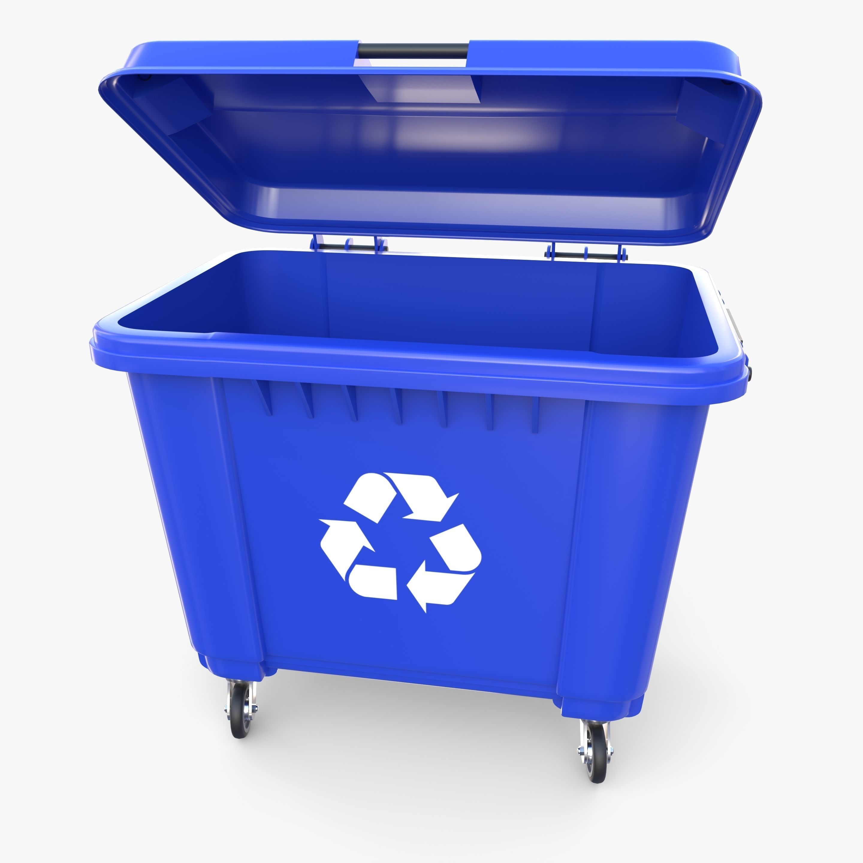Dumpster v2 3D model_8