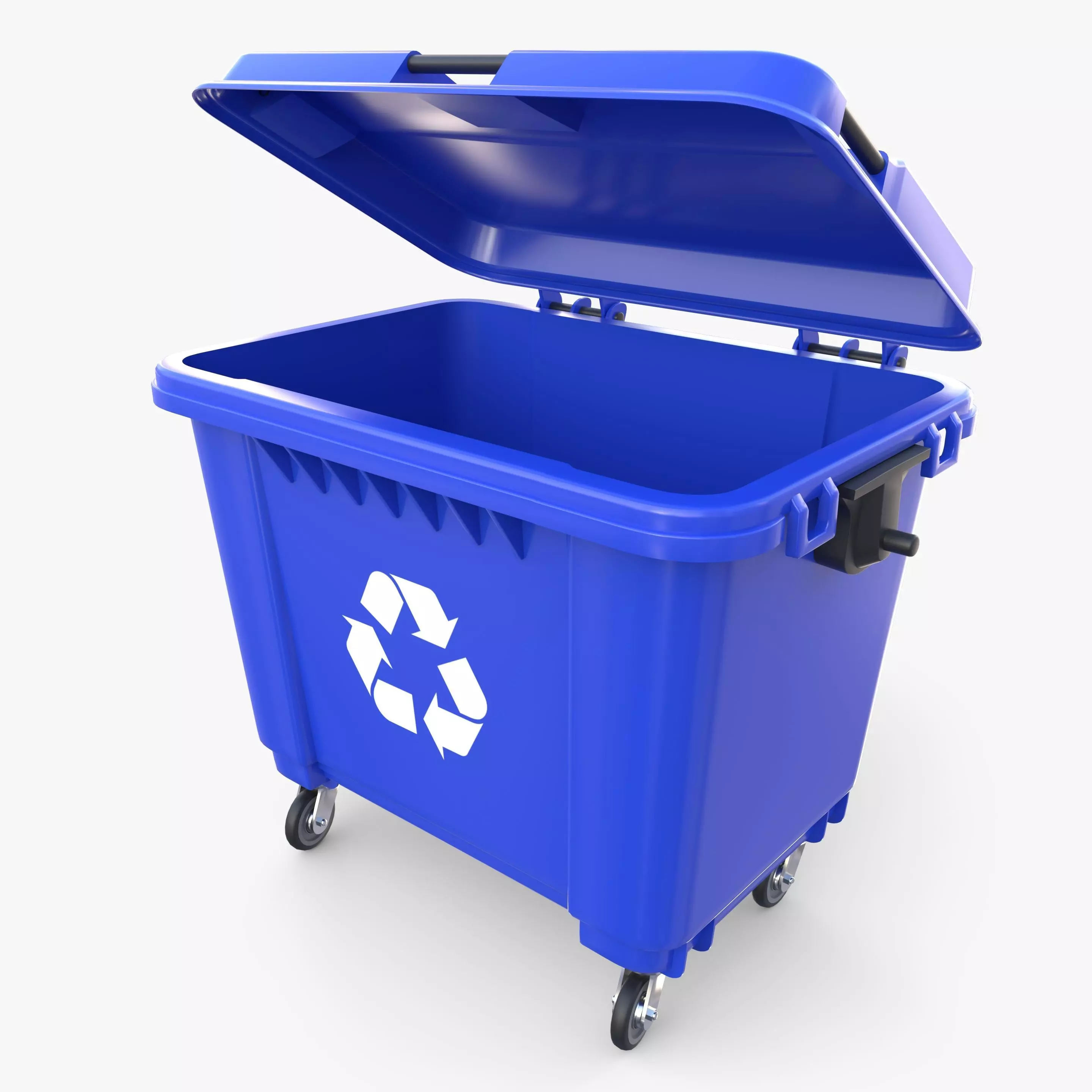 Dumpster v2 3D model_0