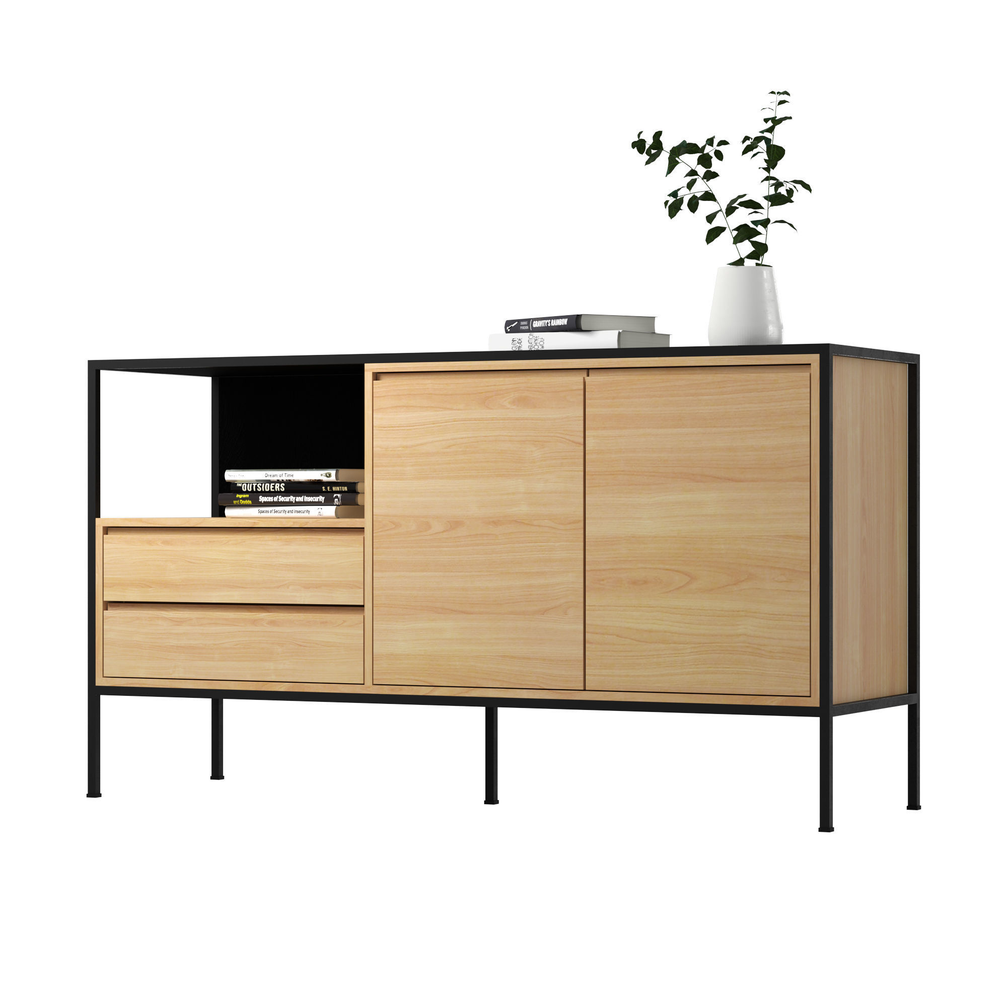 WAYAMPI Sideboard by Maisonsdumonde 3D model_3