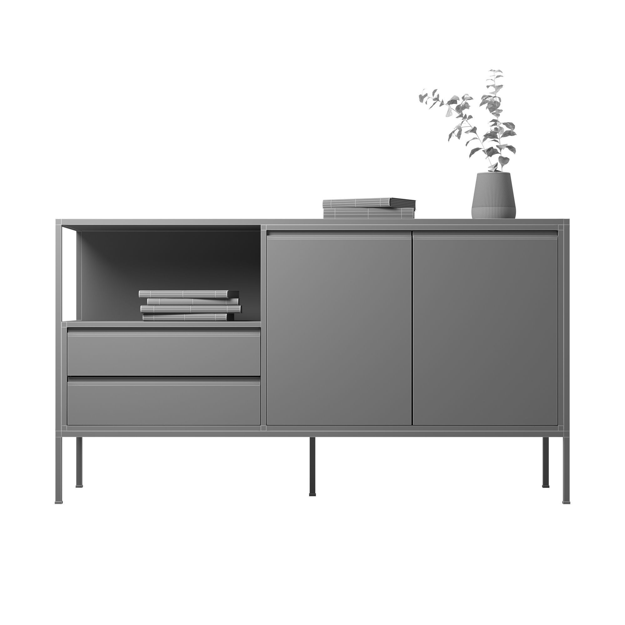 WAYAMPI Sideboard by Maisonsdumonde 3D model_4