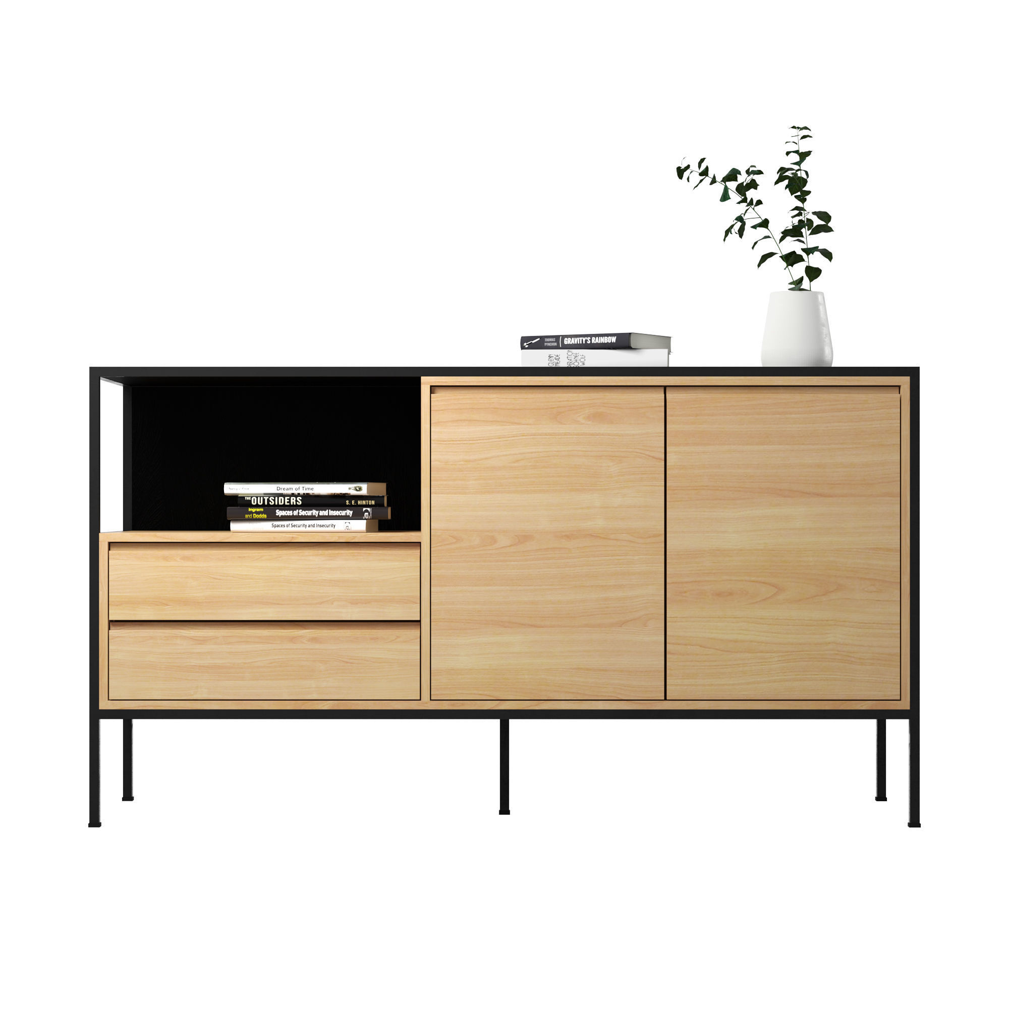 WAYAMPI Sideboard by Maisonsdumonde 3D model_1