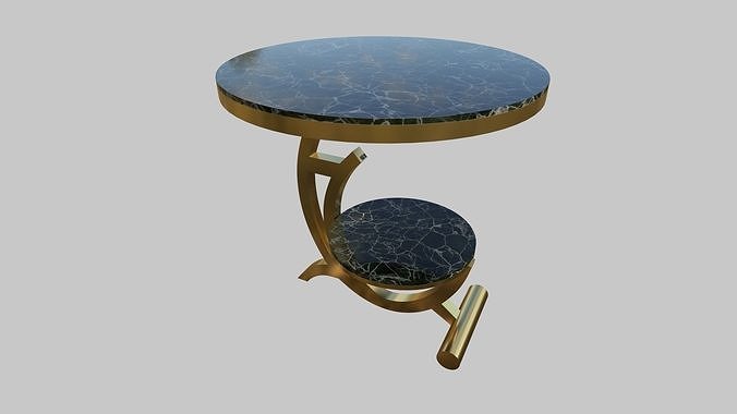 Coffee table Marble 3D model