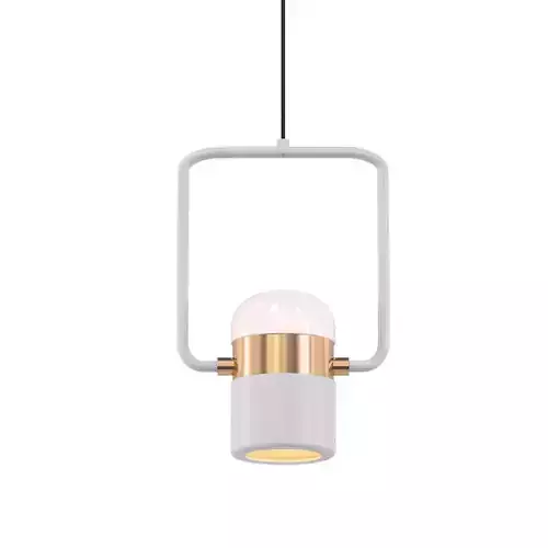 Yesenia gold pendant light 3D model