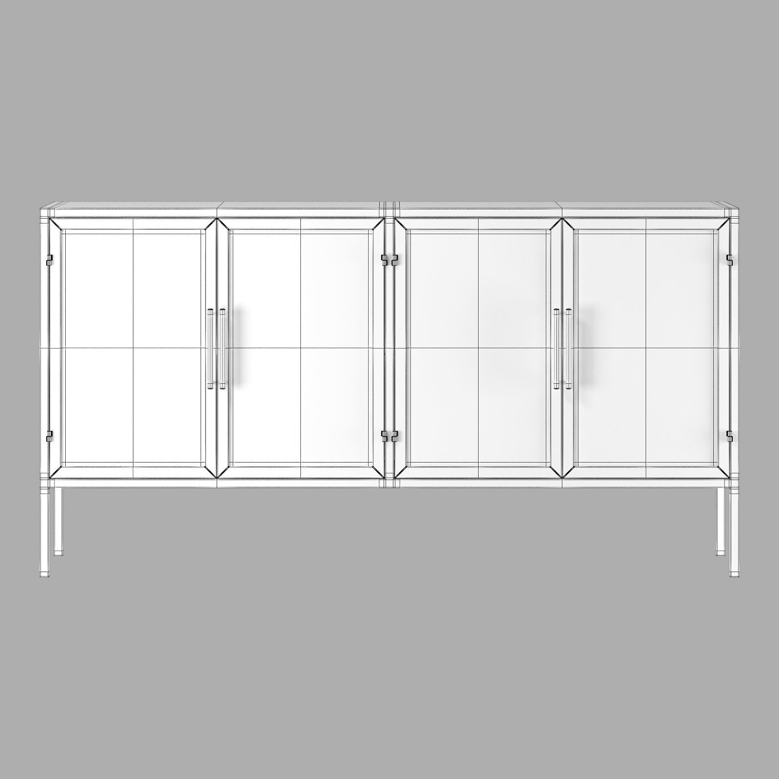 Dutchbone boli low 3D model_4