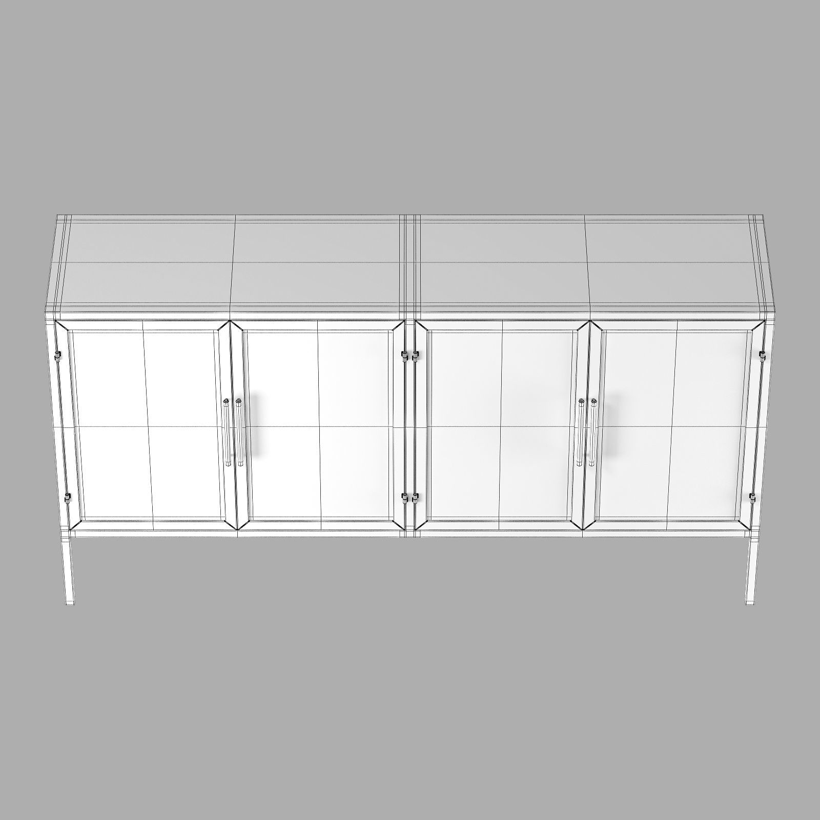 Dutchbone boli low 3D model_5