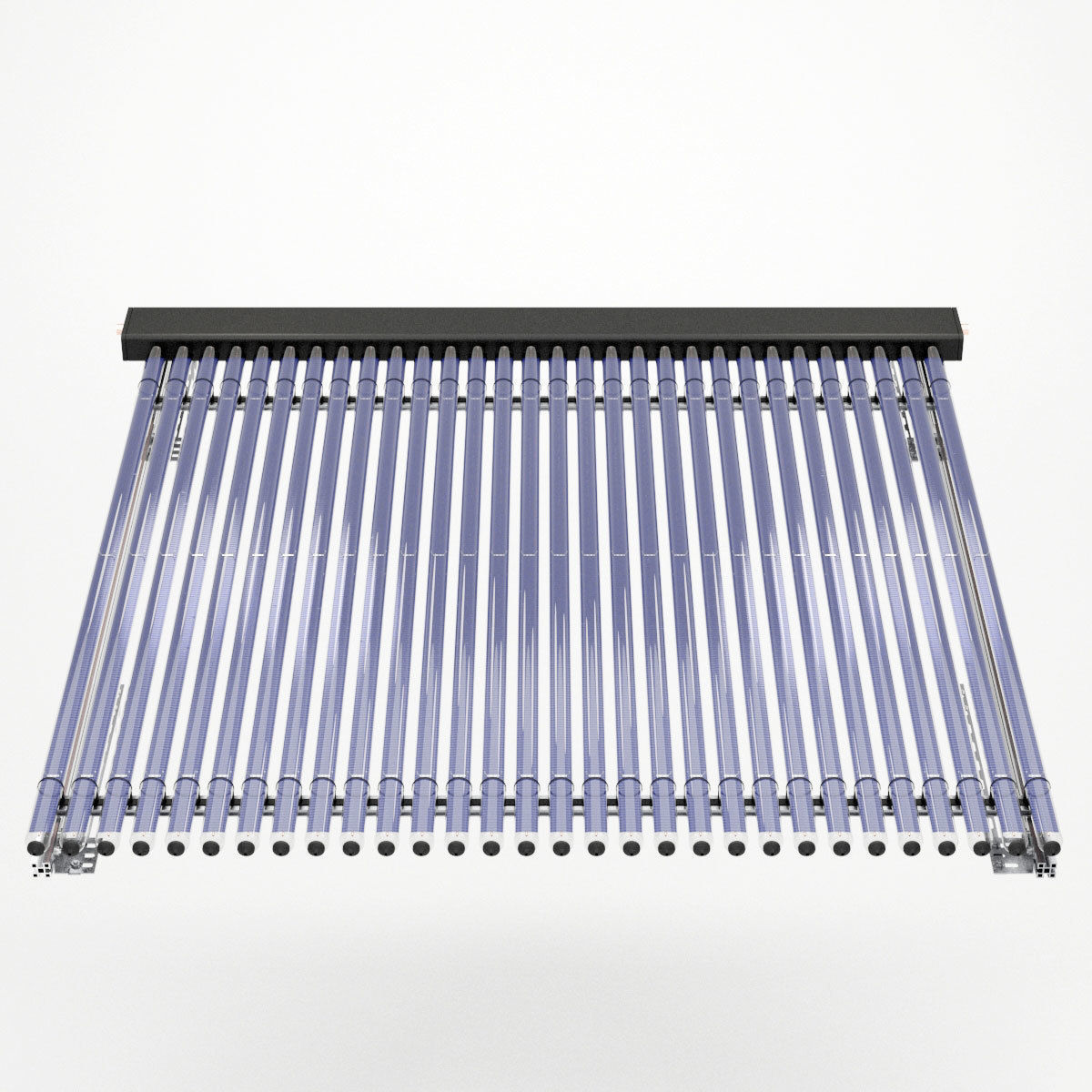 Vacuum Tube Solar Collector 3D model_7