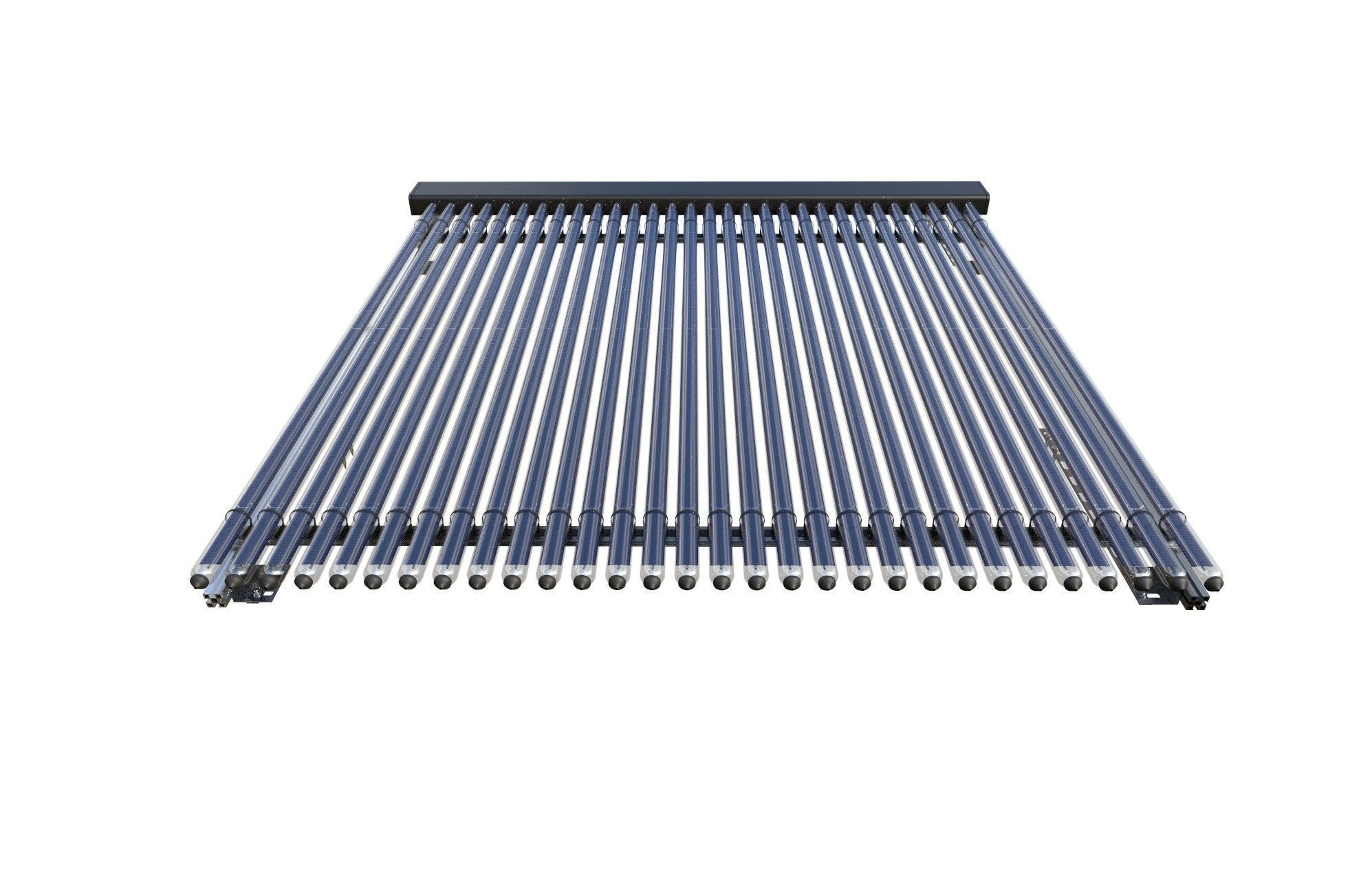 Vacuum Tube Solar Collector 3D model_3