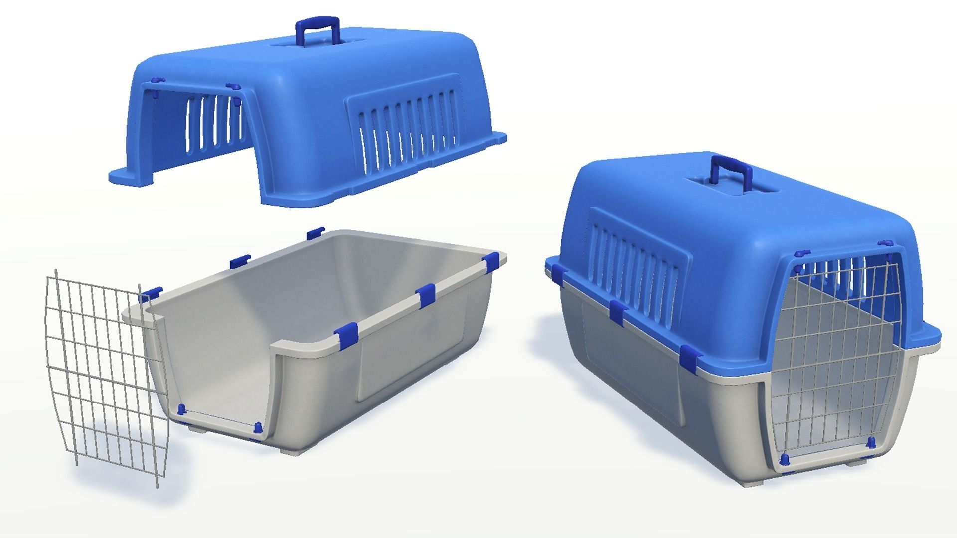 Cats - Fat Low-poly 3D model_22