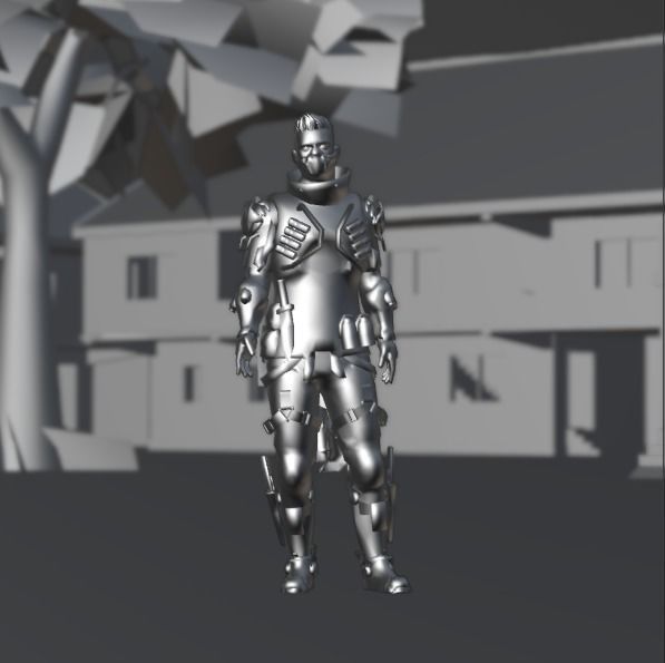 PUBG MOBILE CARLO 3D MODEL 3D model_3