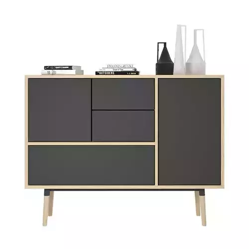 Highboard MILTON by Canett furniture 3D model