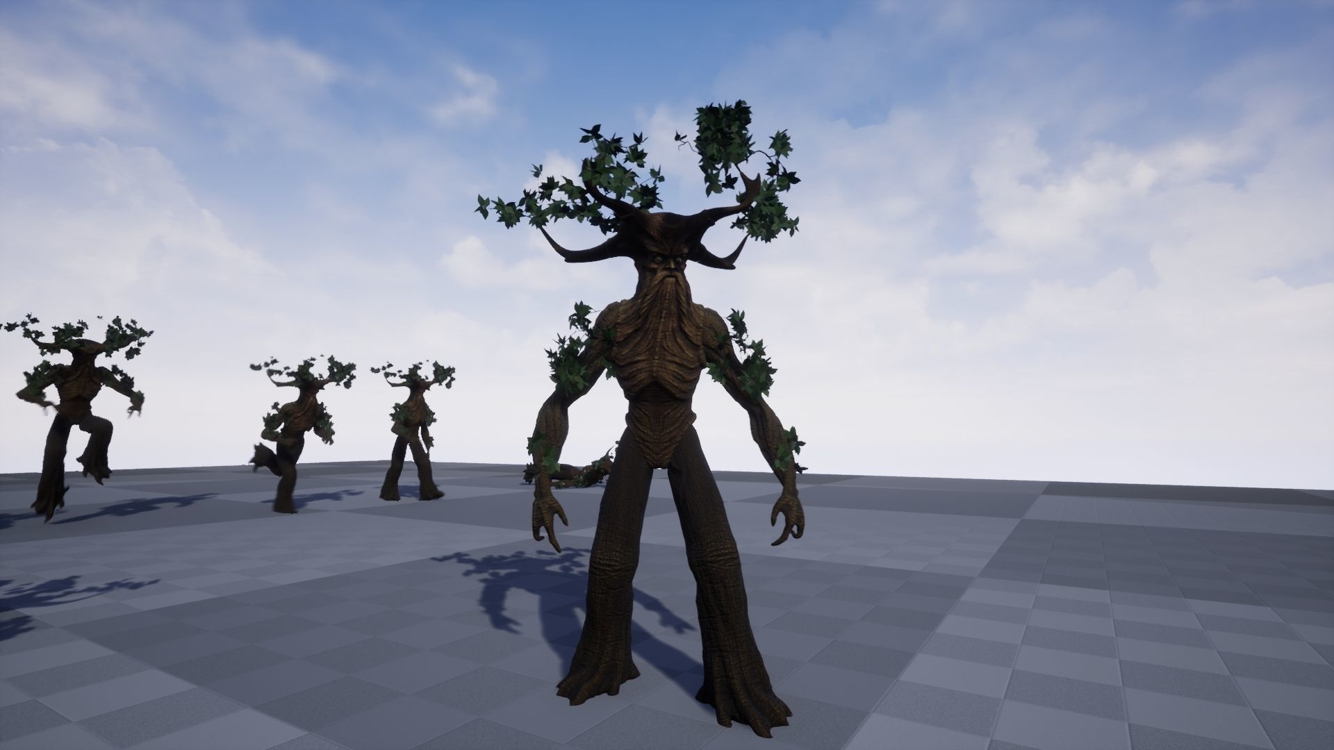 Ent Guardian Low-poly 3D model_17