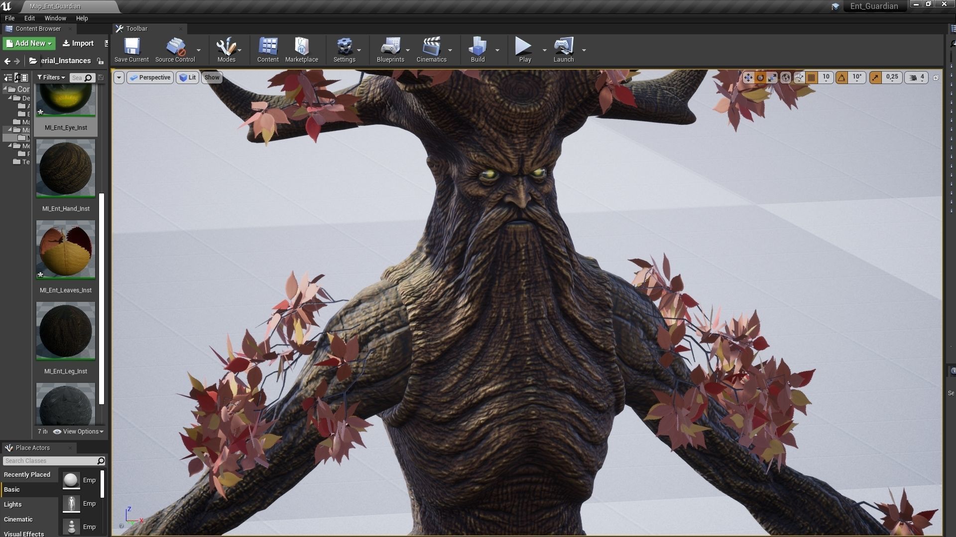 Ent Guardian Low-poly 3D model_6