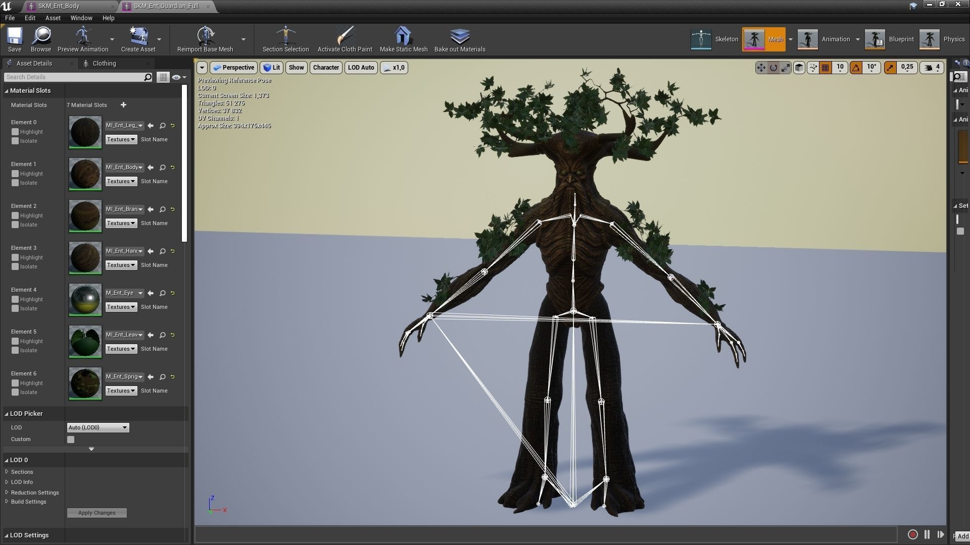 Ent Guardian Low-poly 3D model_15