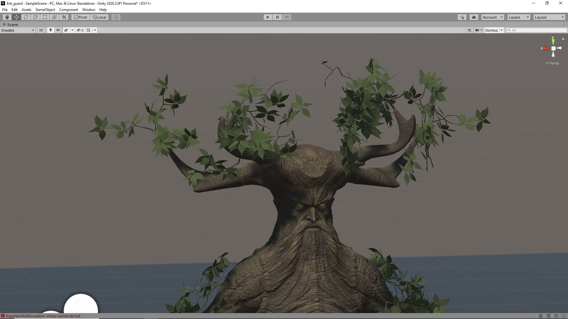 Ent Guardian Low-poly 3D model_22