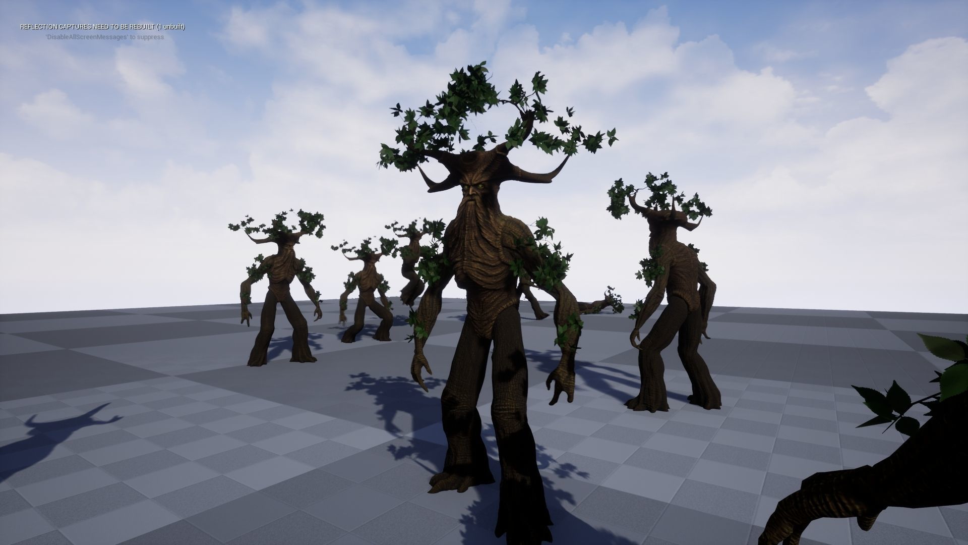 Ent Guardian Low-poly 3D model_10