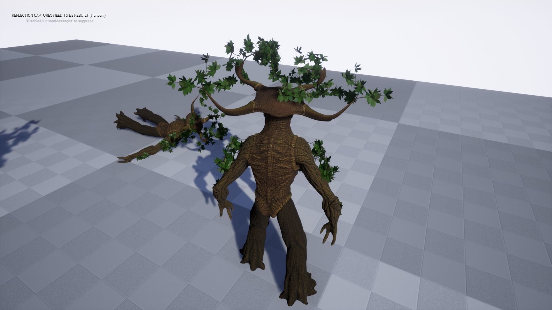 Ent Guardian Low-poly 3D model_11