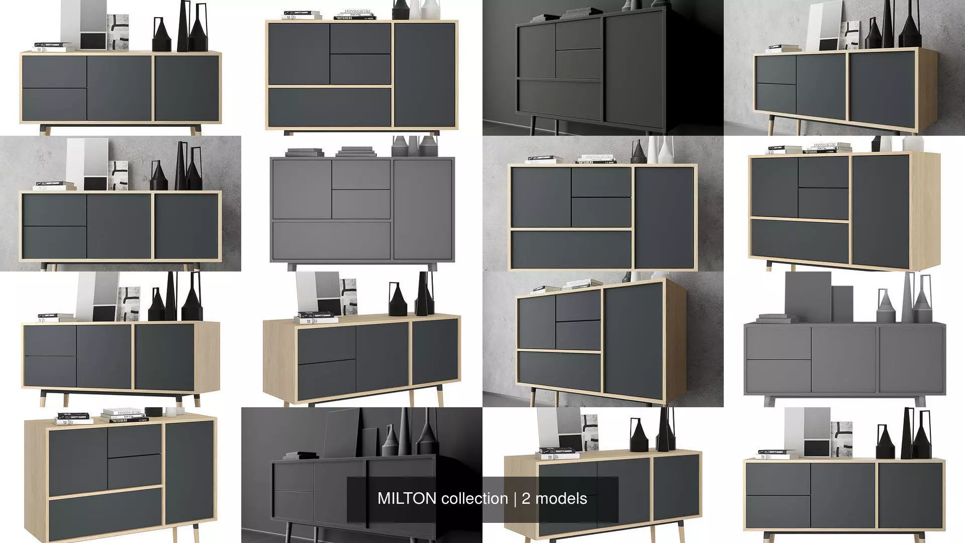 MILTON collection modern sideboard wood _1