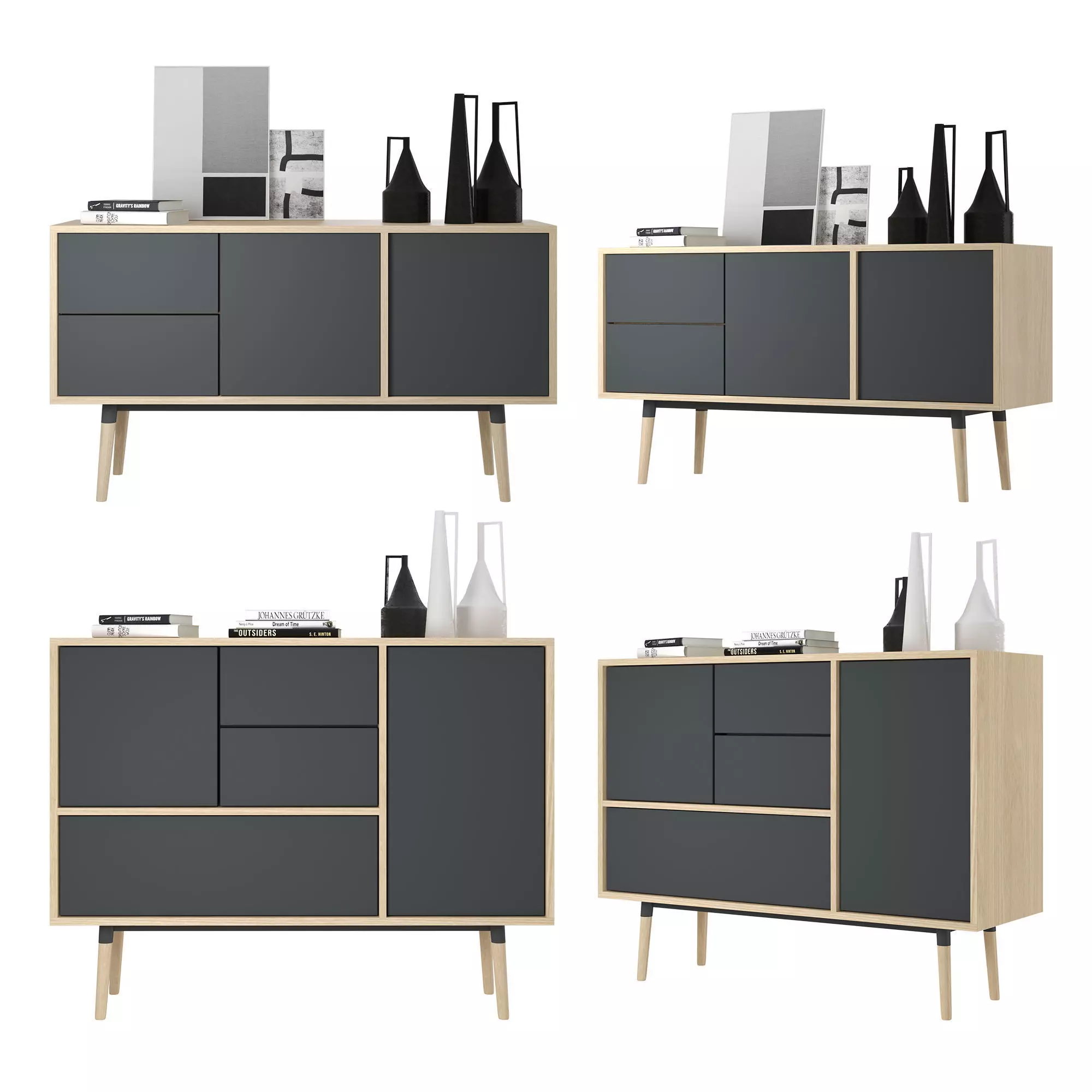 MILTON collection modern sideboard wood _0