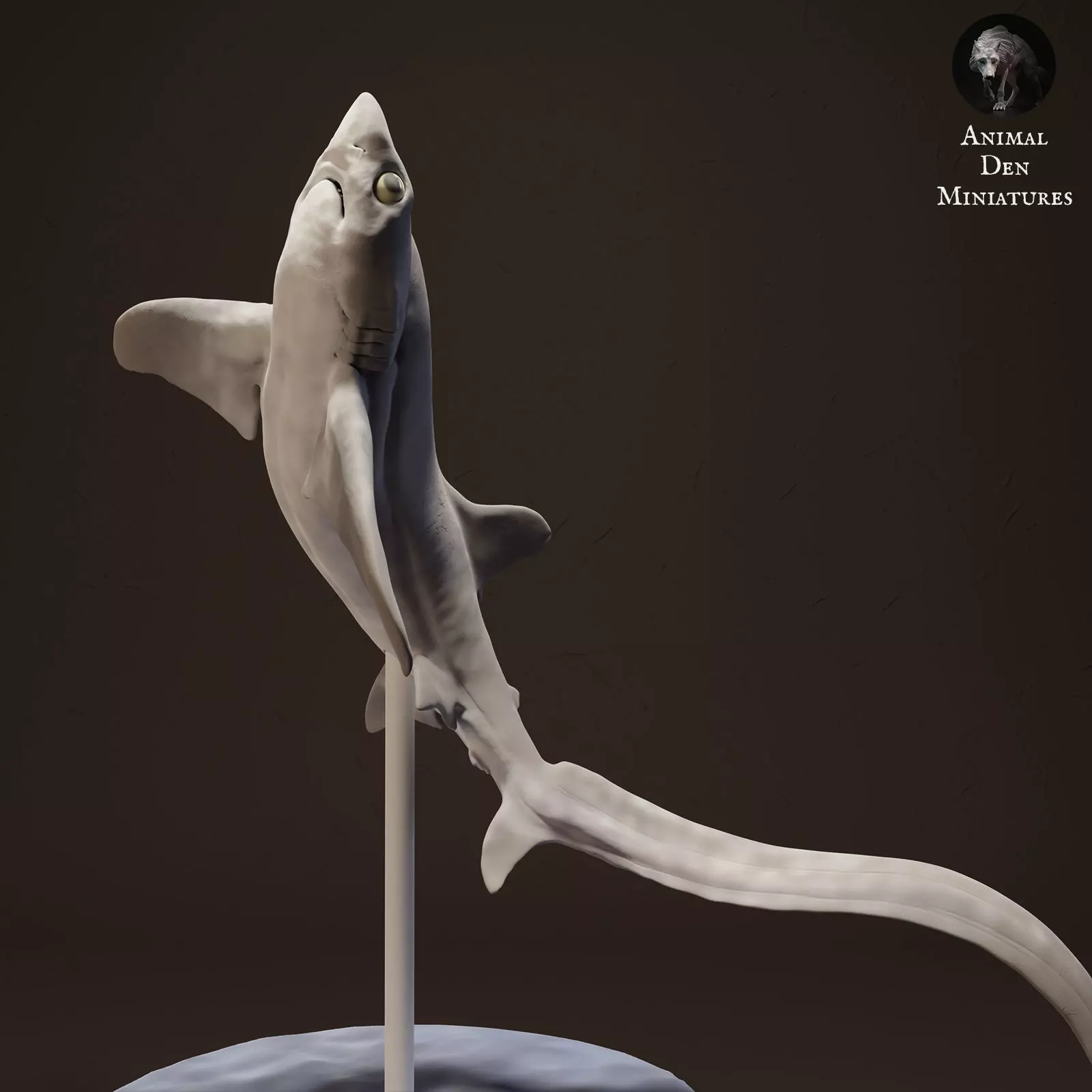 Big Eye Thresher Shark Jump 3D print model_0