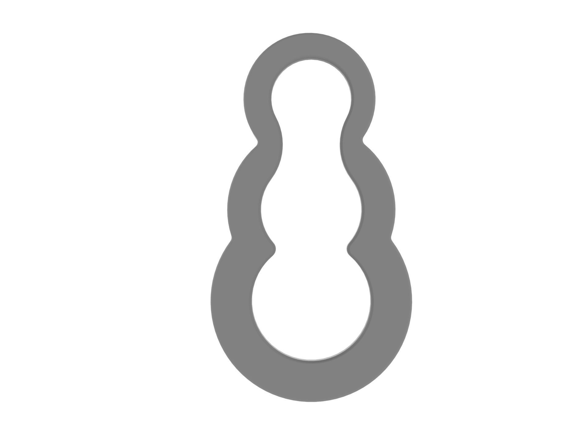 Christmas cookie cutters set files 3D print model_8