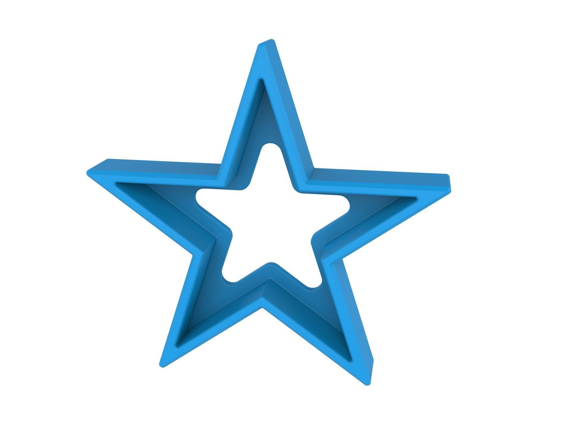 Christmas cookie cutters set files 3D print model_12