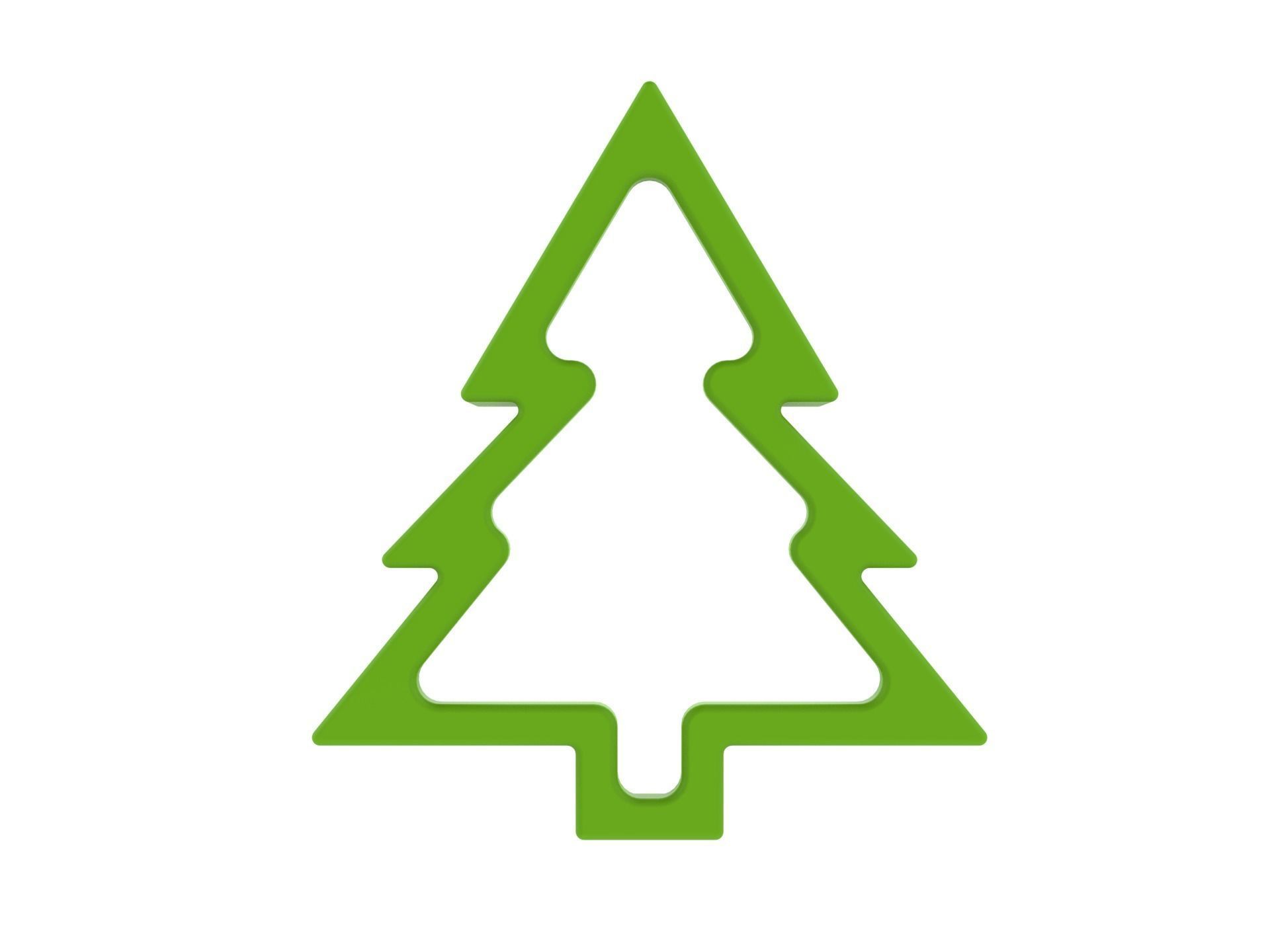 Christmas cookie cutters set files 3D print model_4