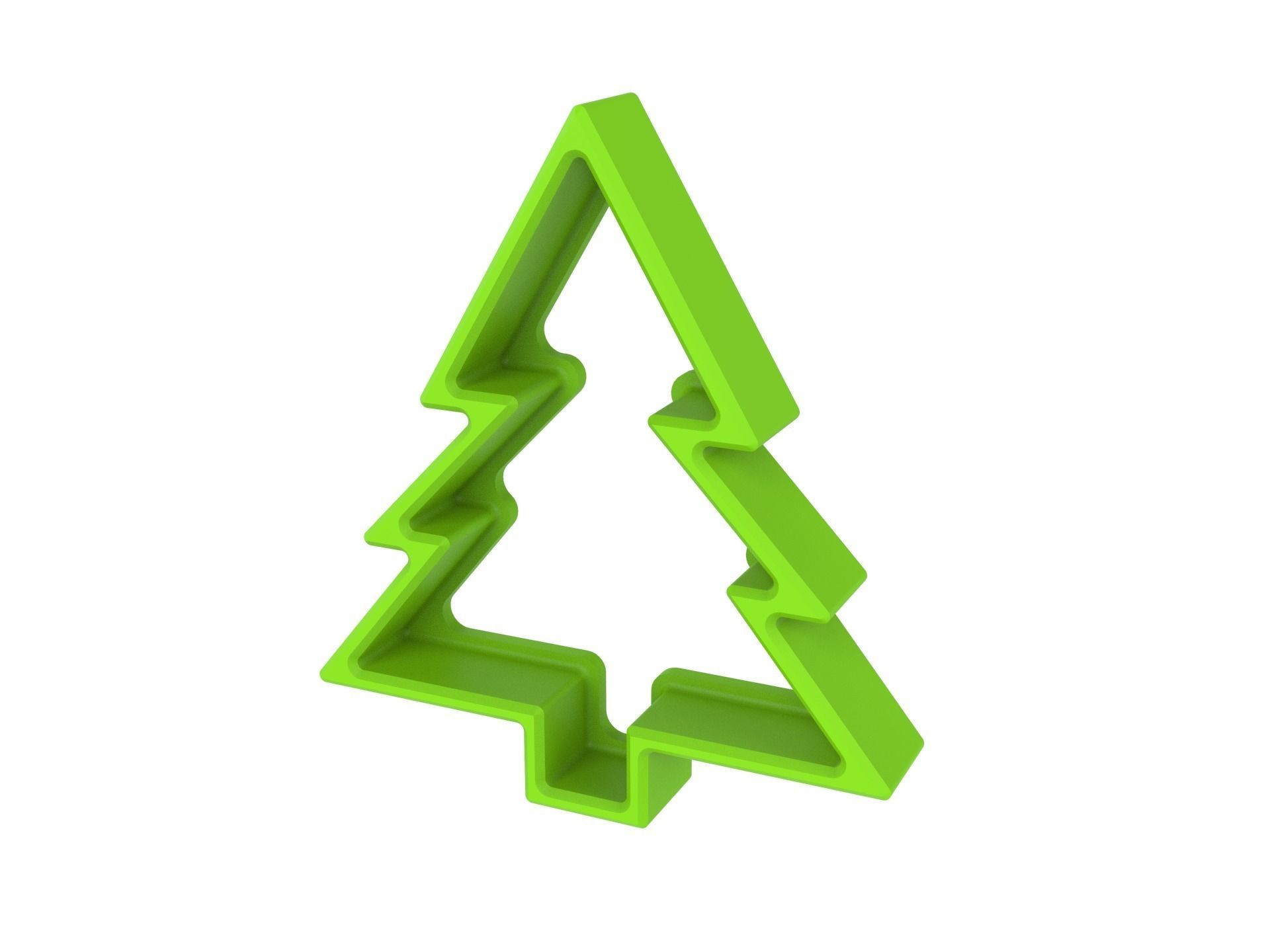 Christmas cookie cutters set files 3D print model_11