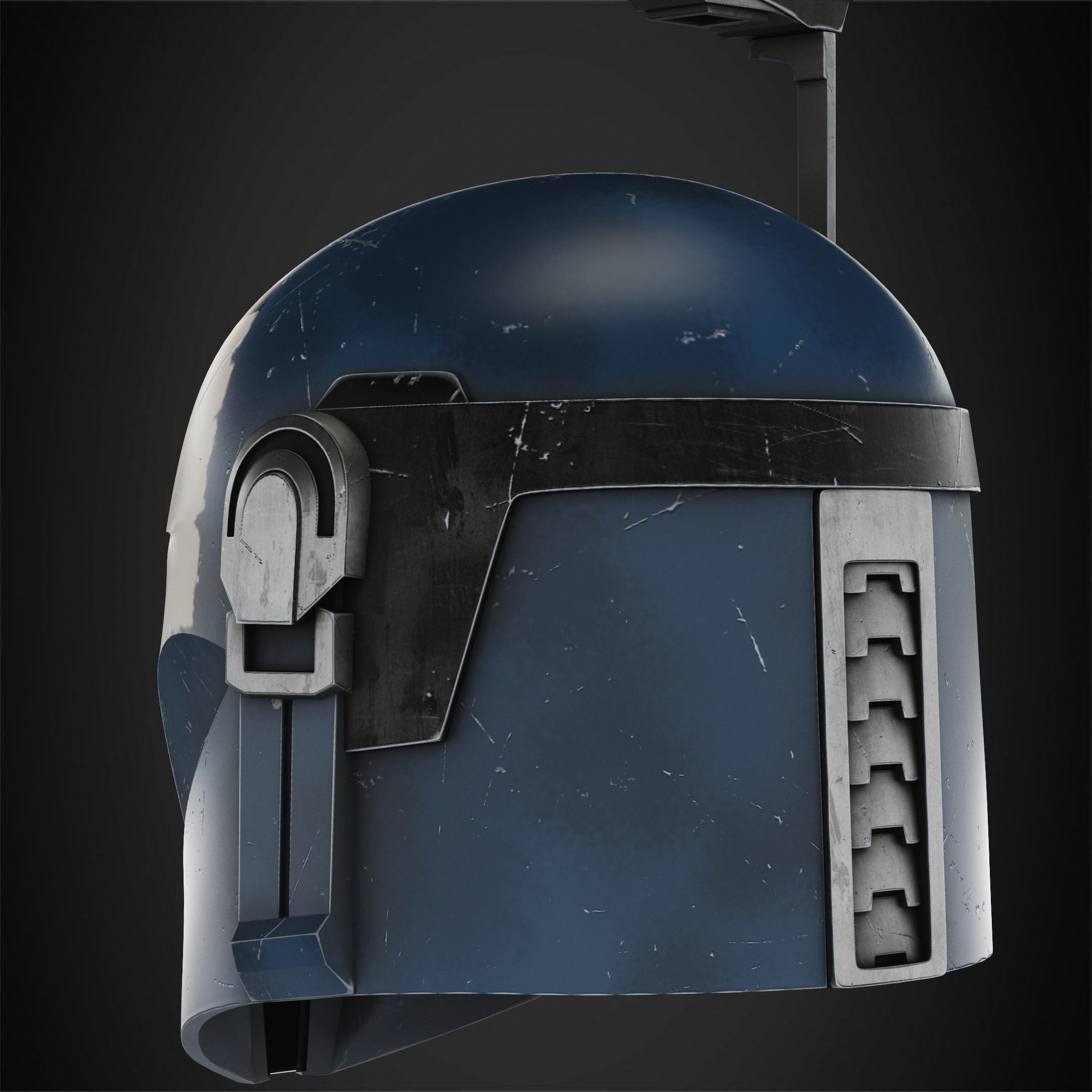 The Mandalorian Bo-Katan Helmet for Cosplay 3D print model_5