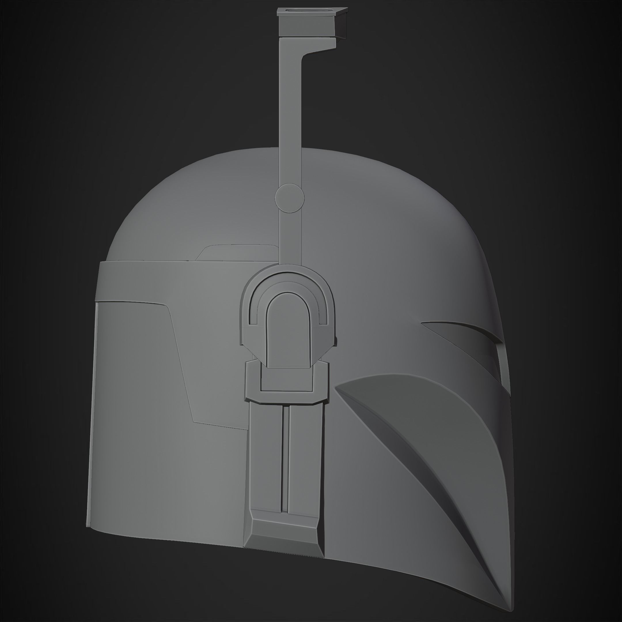 The Mandalorian Bo-Katan Helmet for Cosplay 3D print model_19