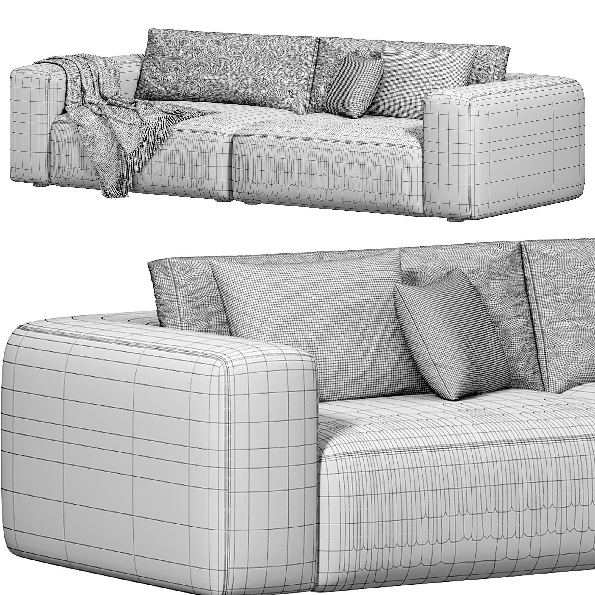 FENTON SOFA by hwhome 3D model_3