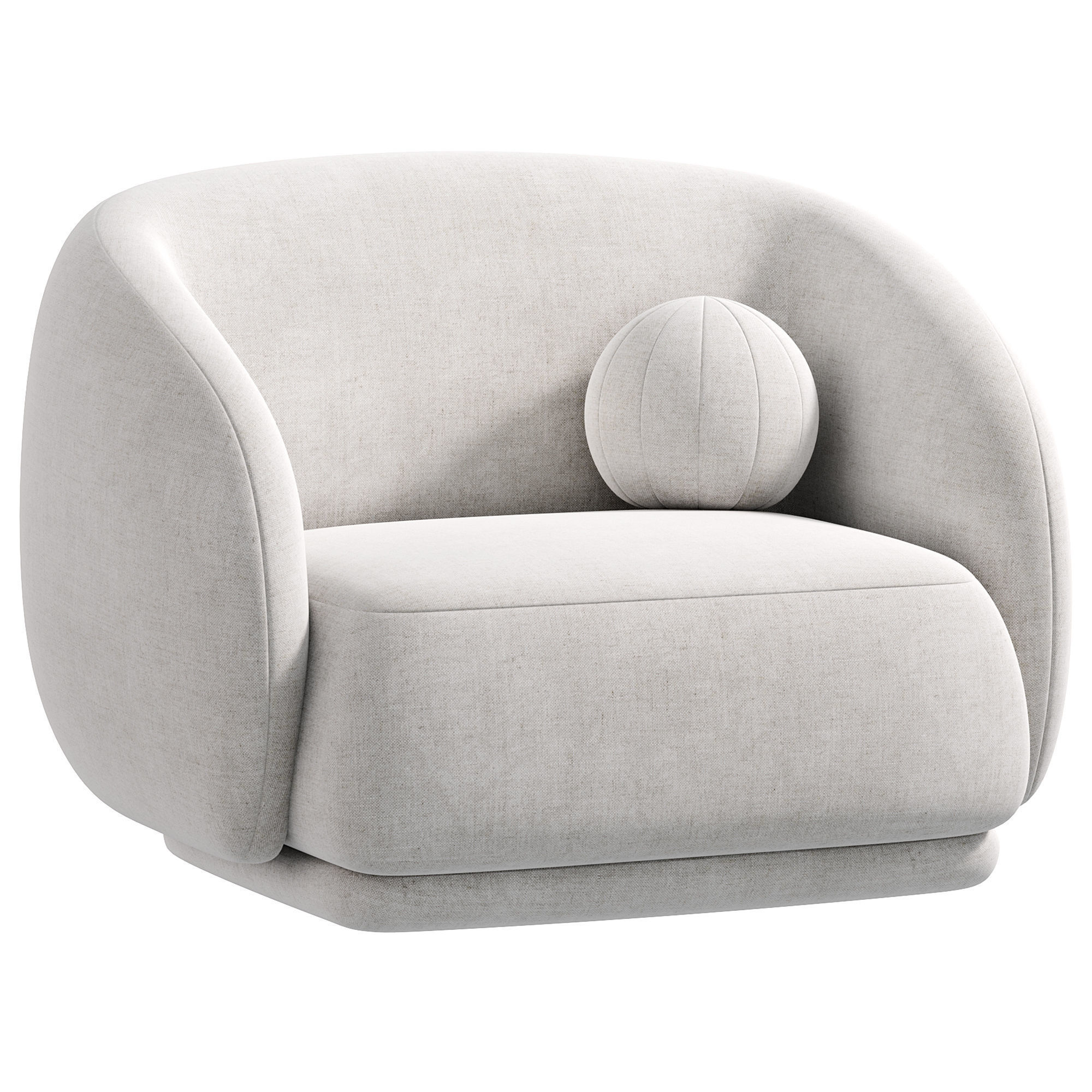 Julep Armchair by Tacchini 3D model_1