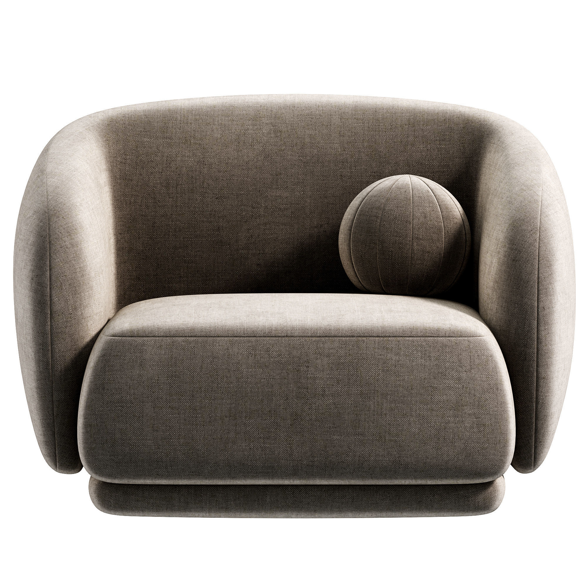 Julep Armchair by Tacchini 3D model_4