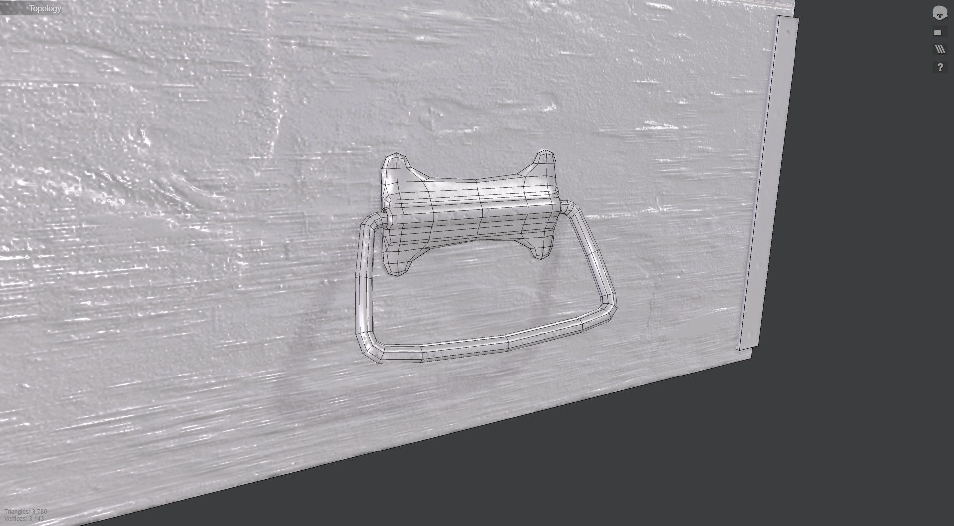 Army Weapon Crate Low-poly 3D model_7