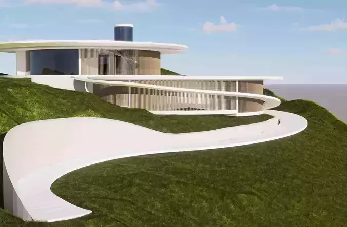 Science showroom - exhibition 3D model