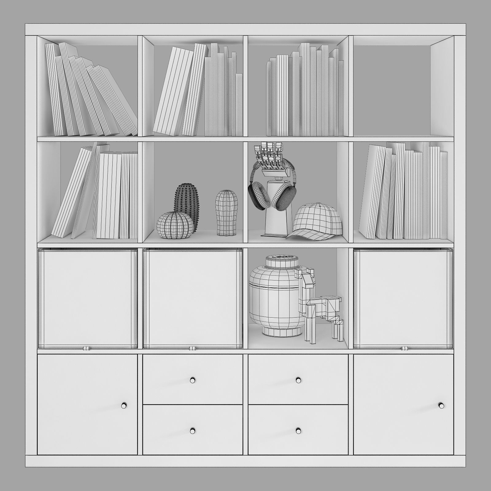 IKEA kallax 30275861 3D model_5