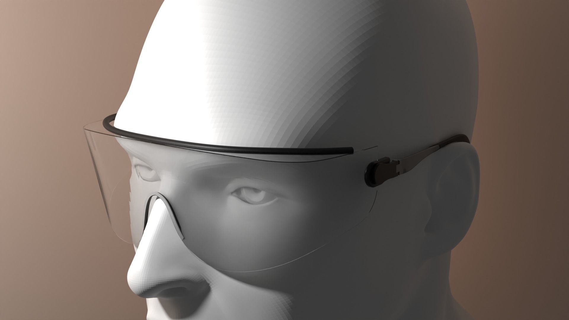 SAFETY GLASSES  3D model_2