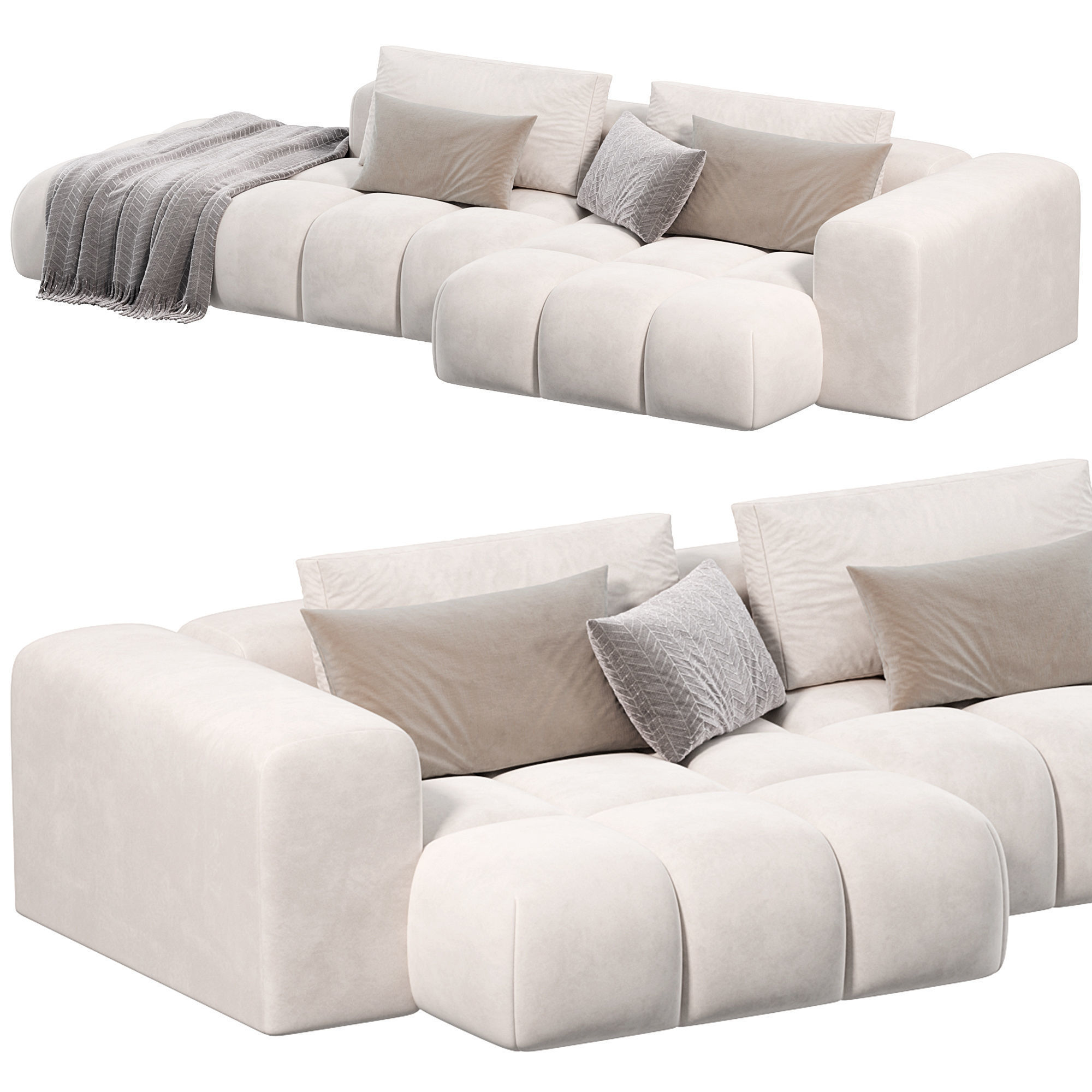 SHAMARA SOFA by nohohome 3D model_2