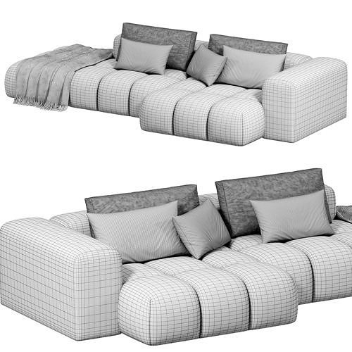 SHAMARA SOFA by nohohome 3D model 4
