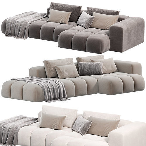 SHAMARA SOFA by nohohome 3D model 2