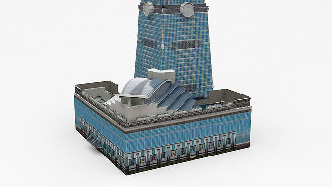 Taipei 101 3D model 5