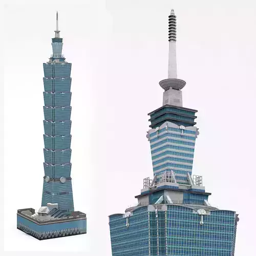 Taipei 101 3D model