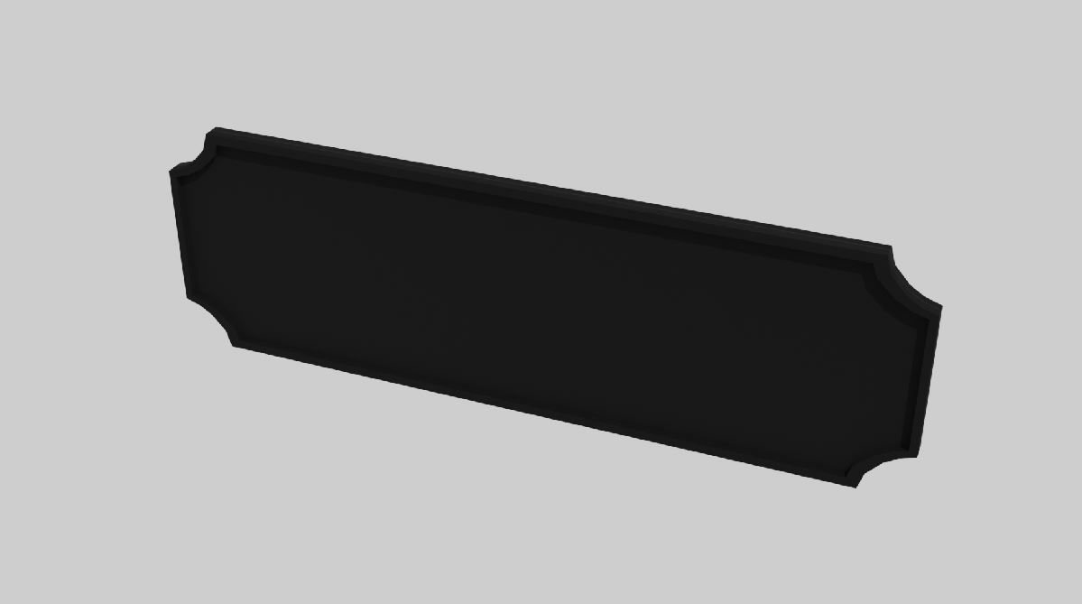 3D Sign Printable 3D print model_1