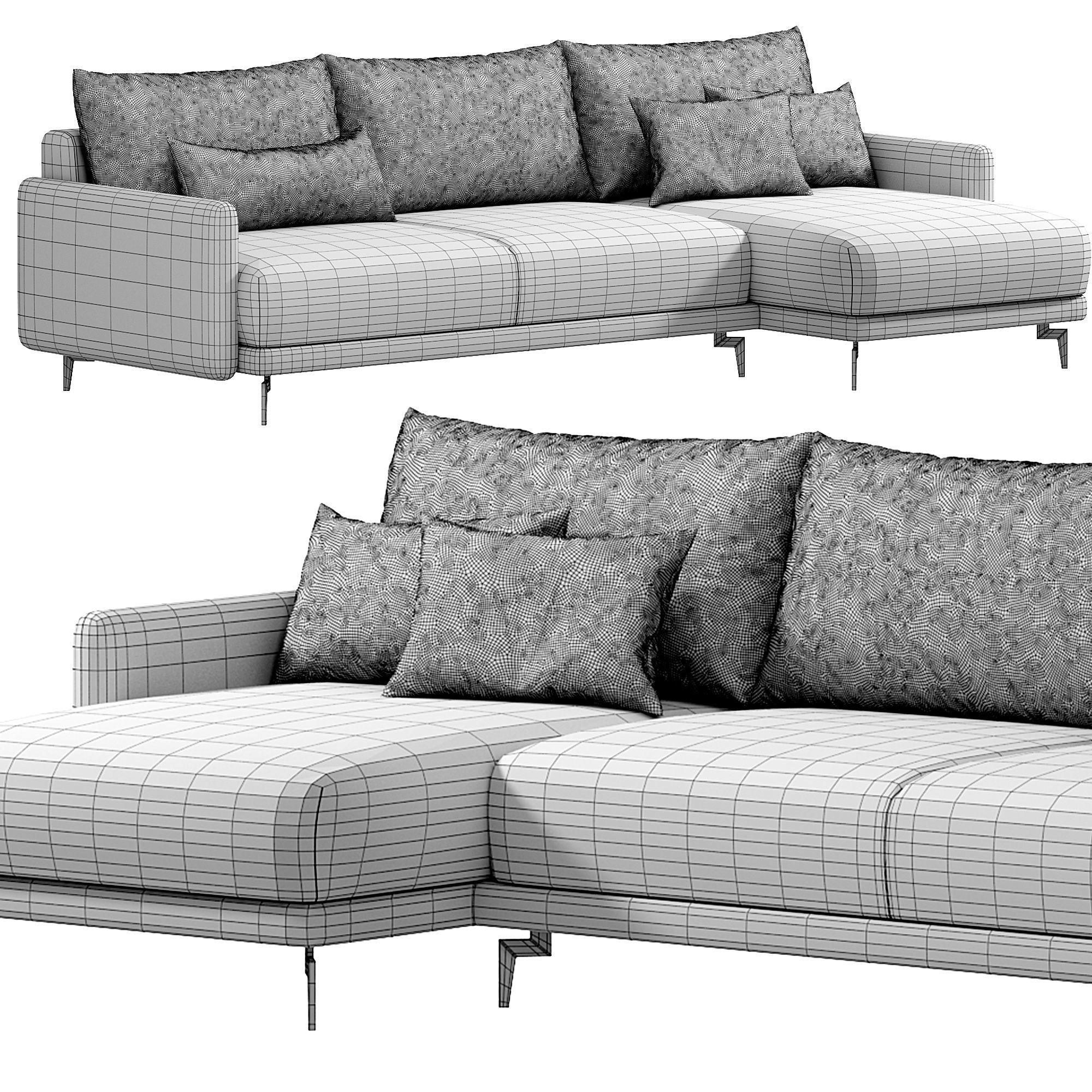 Archi Sofa by skdesign 1 3D model_2